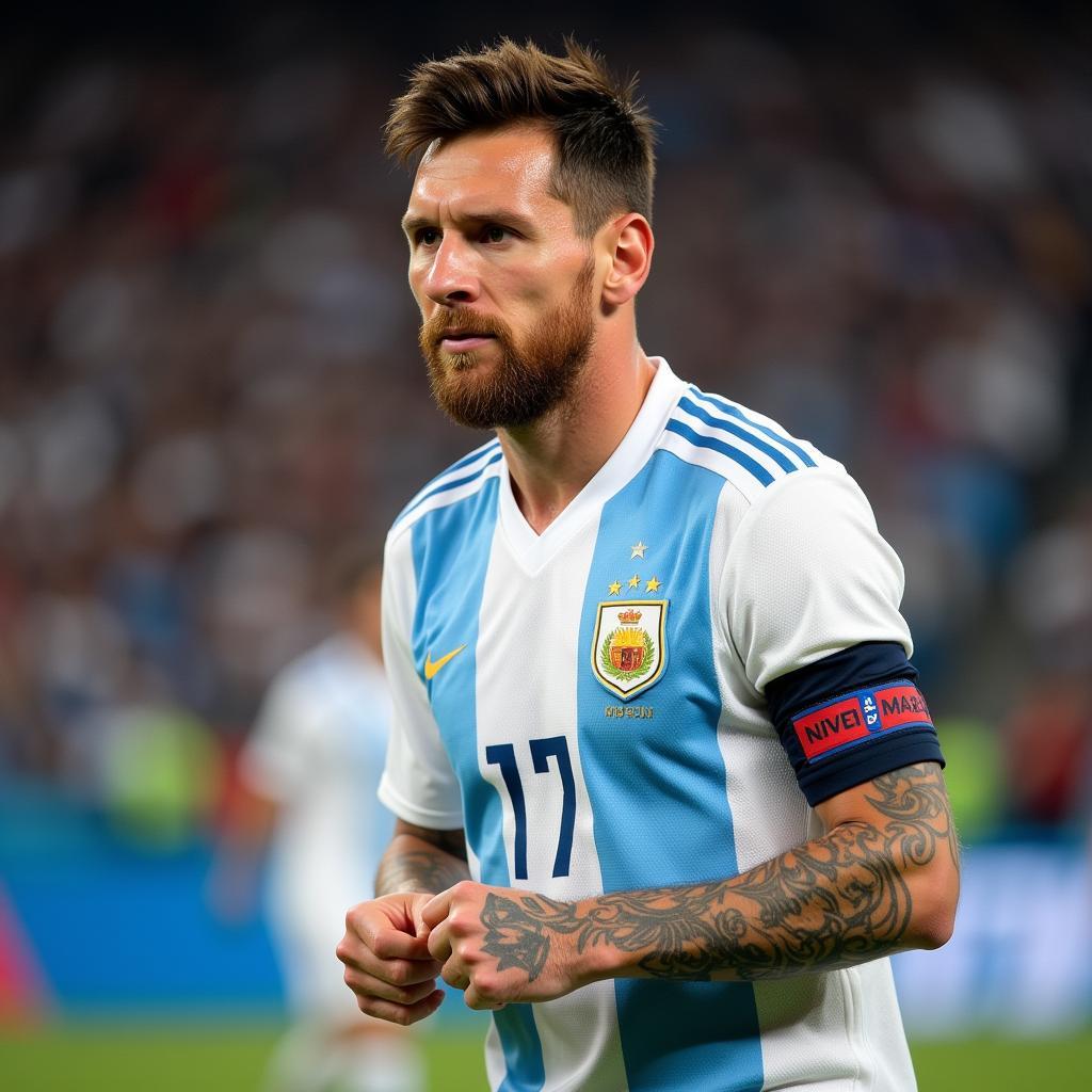 Lionel Messi dẫn dắt Argentina tại World Cup