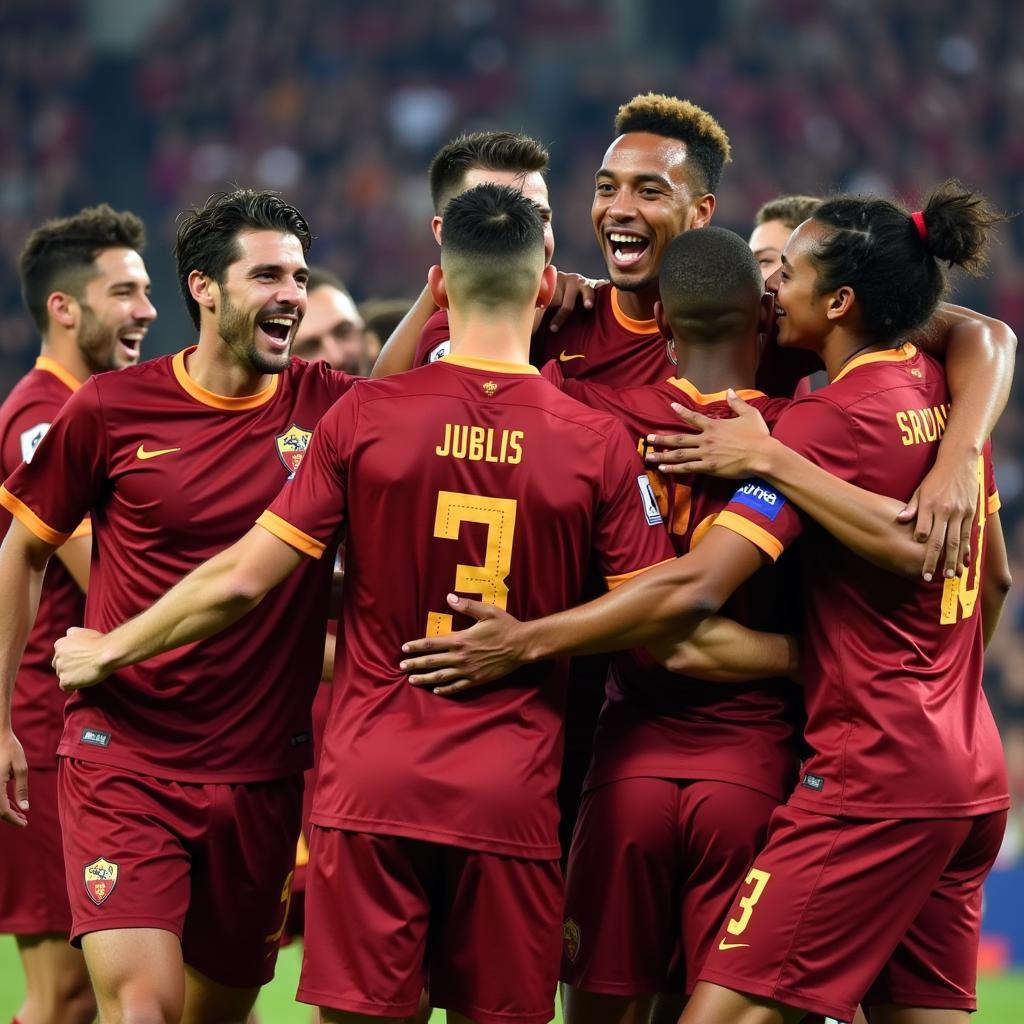 AS Roma thăng hoa