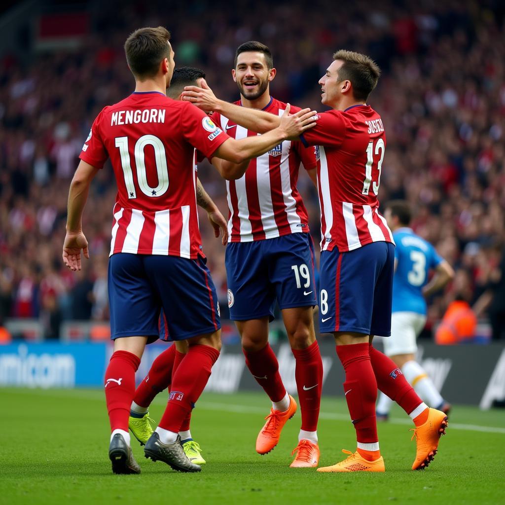 Atletico Madrid chinh chiến tại La Liga