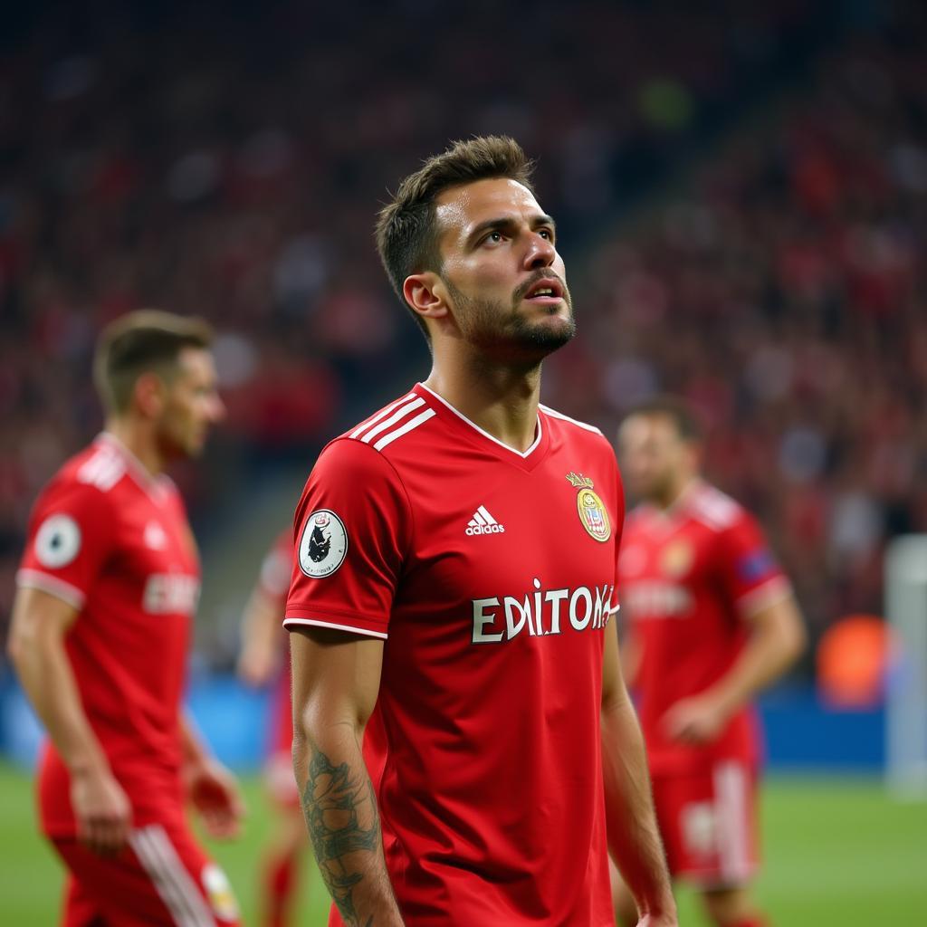 Benfica gặp nhiều khó khăn trước cuộc đối đầu Inter Milan