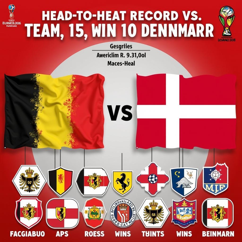 Belgium vs Denmark - Head to Head Record