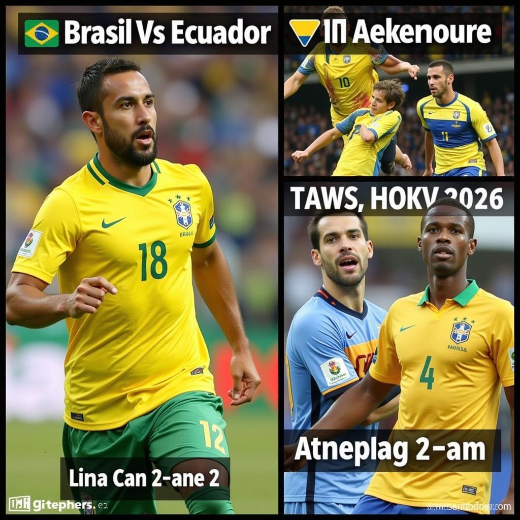 Brazil vs Ecuador đối đầu