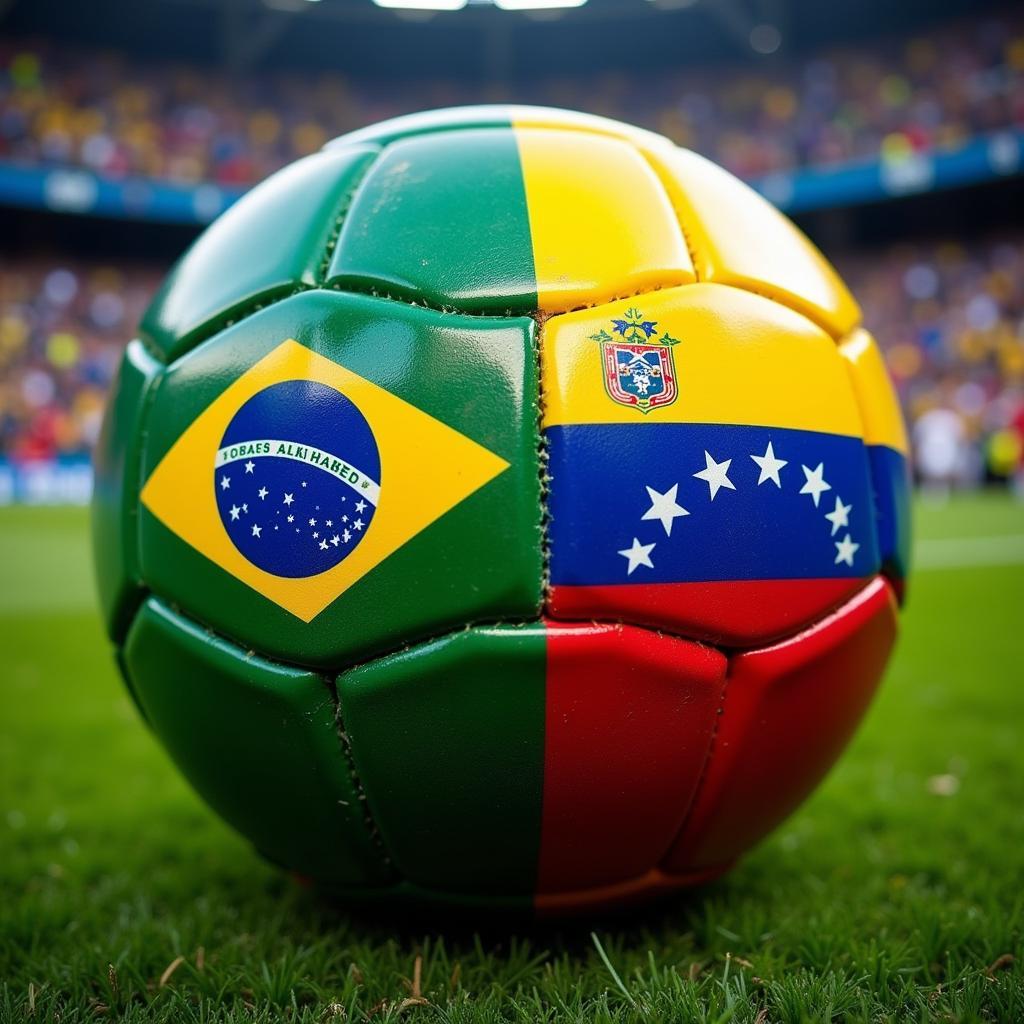 Brazil vs Venezuela đối đầu