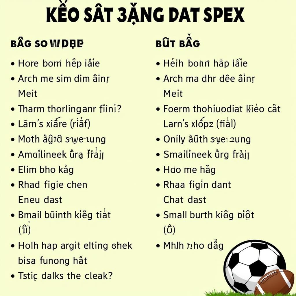 Các loại kèo sắt