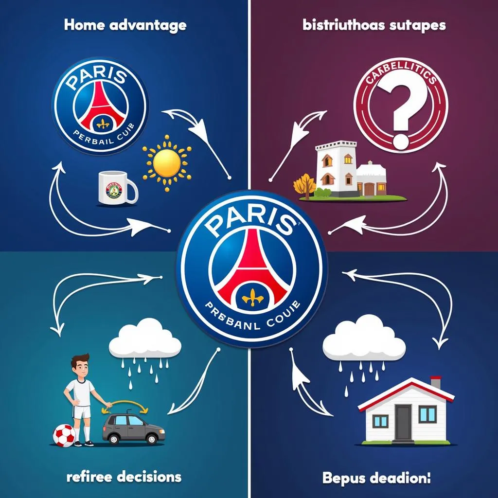 Các yếu tố ảnh hưởng đến trận đấu của PSG