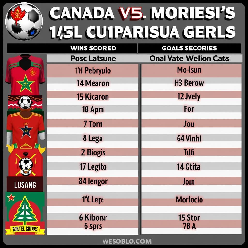 Canada vs Ma Rốc - Phong Độ