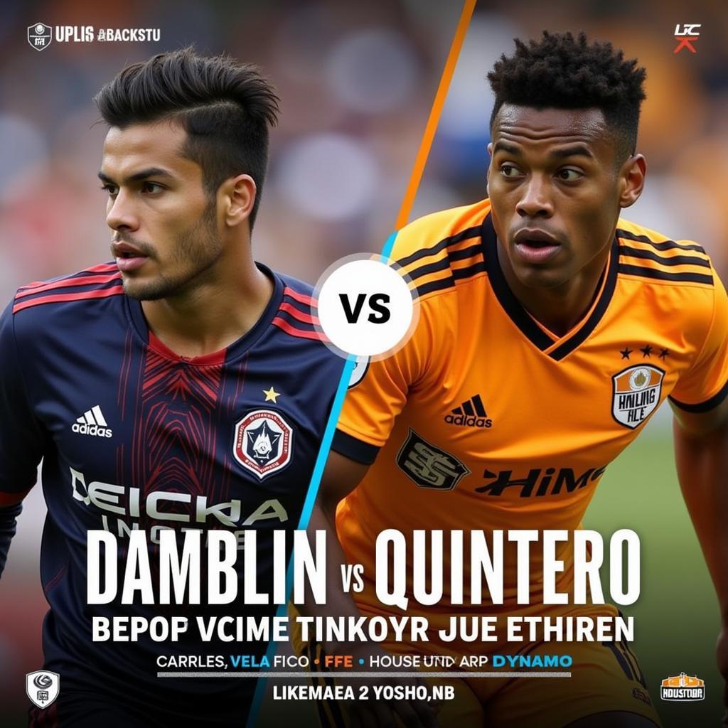 Carlos Vela (LAFC) và Darwin Quintero (Houston Dynamo) đối đầu