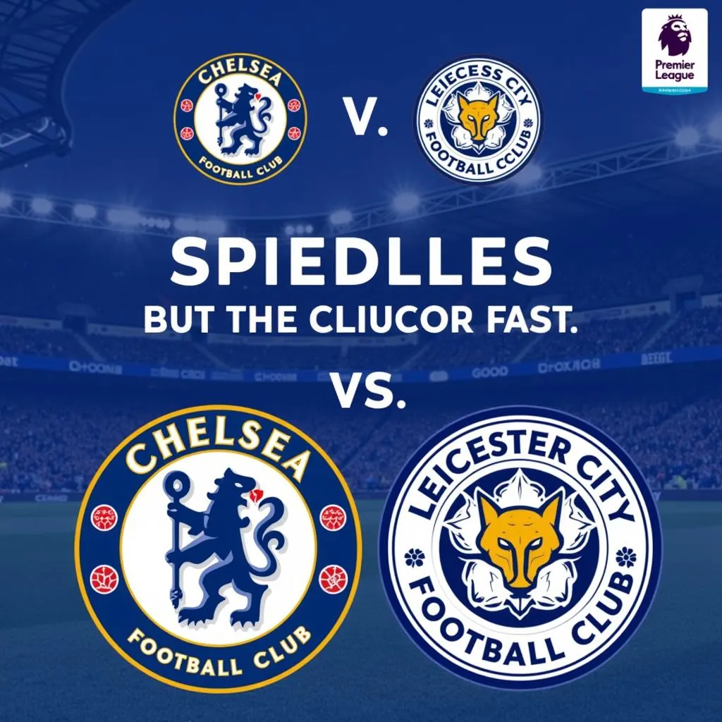 Tỷ lệ kèo Chelsea vs Leicester City