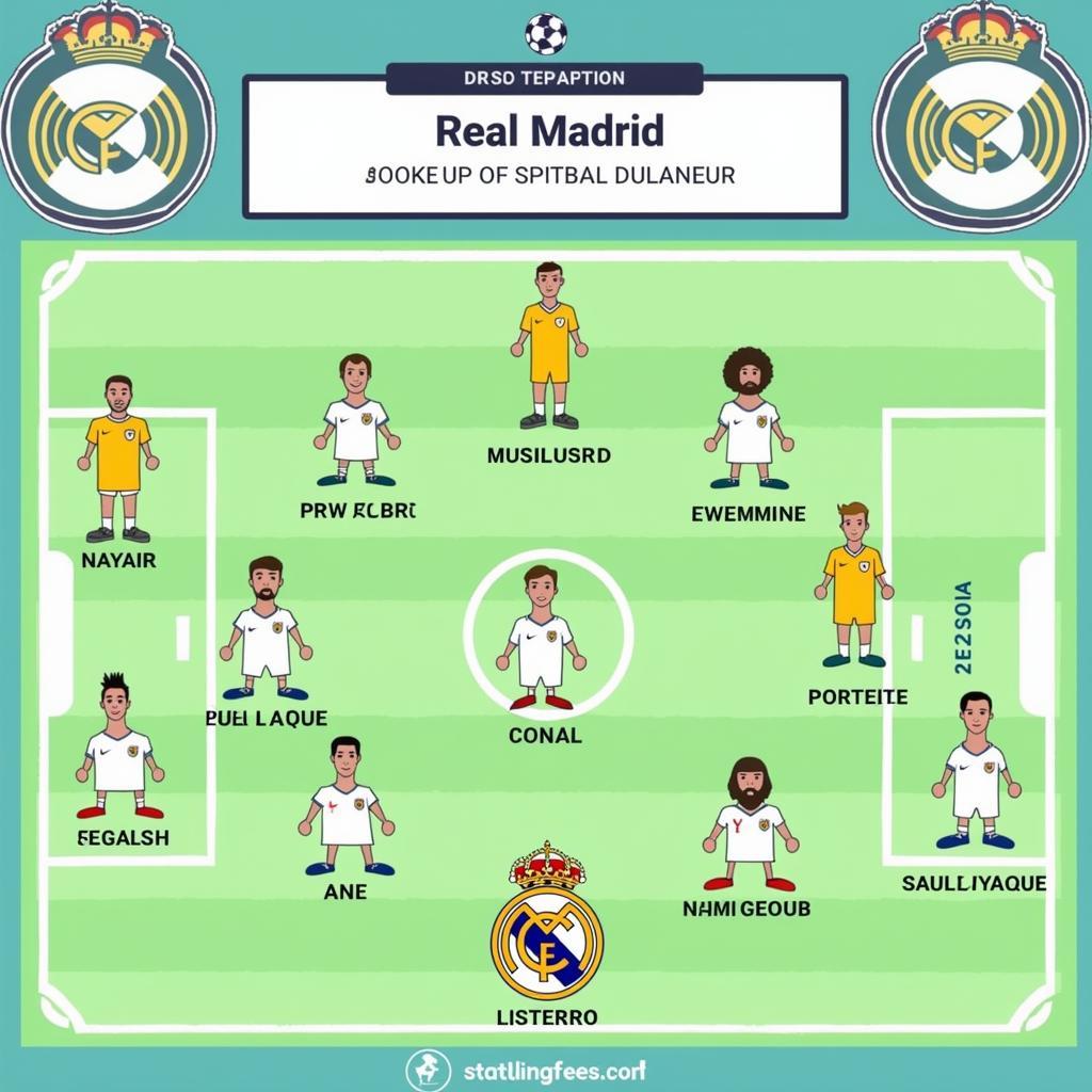 Chiến thuật và đội hình Real Madrid