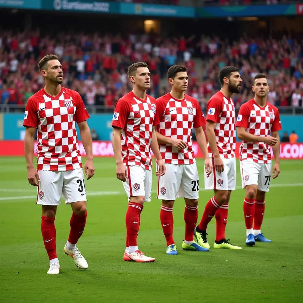 Đội hình Croatia tại EURO 2023