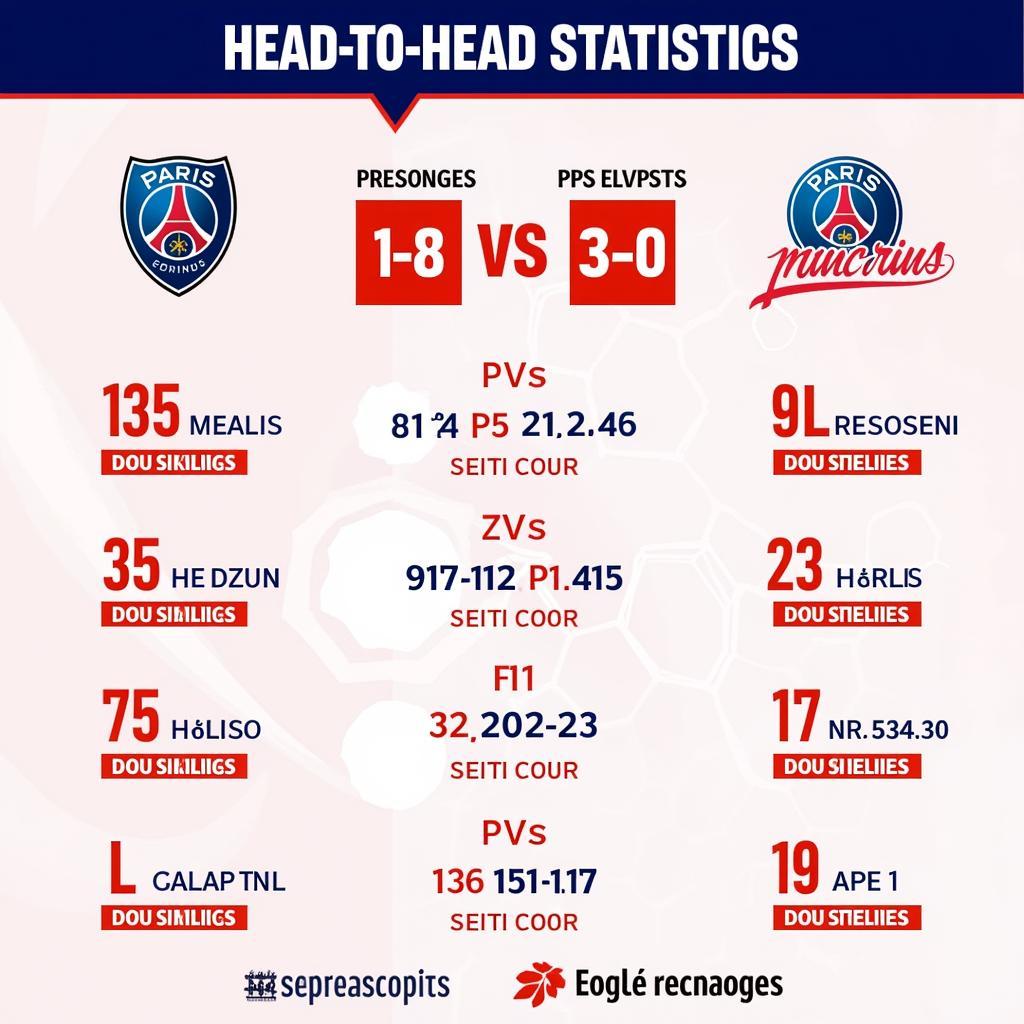 Lens vs PSG head-to-head