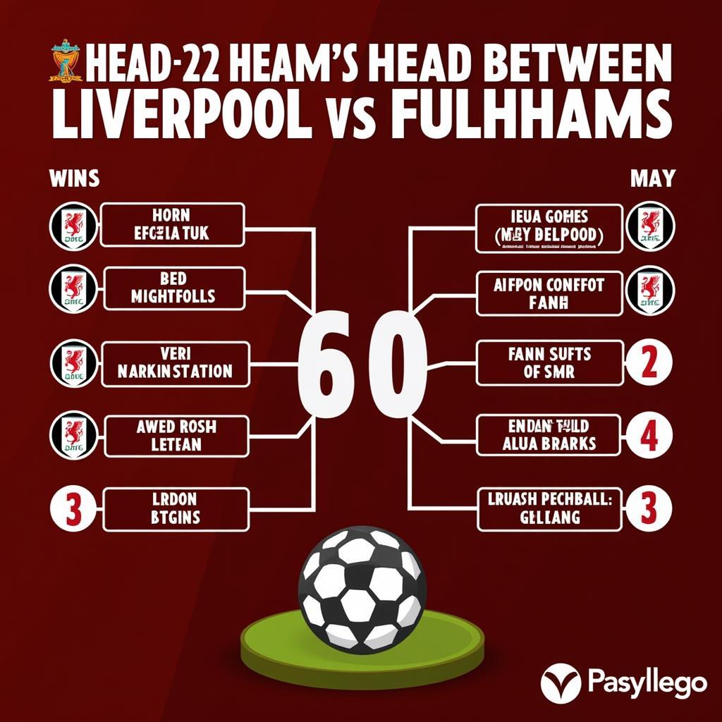 Lịch sử đối đầu Liverpool vs Fulham