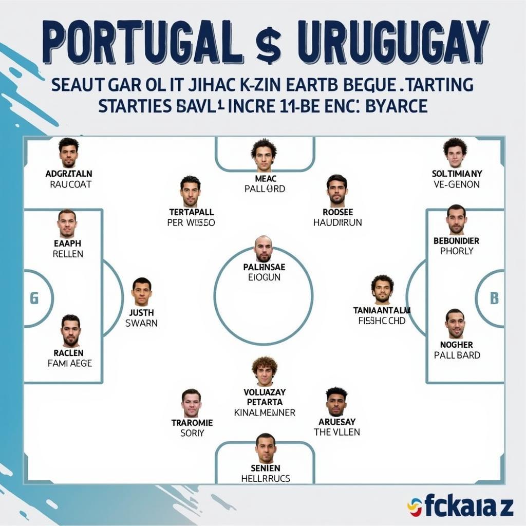 Đội hình dự kiến Portugal vs Uruguay