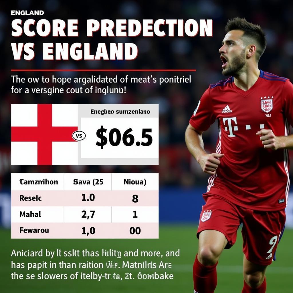 Predicting the Odds for England vs Switzerland Match