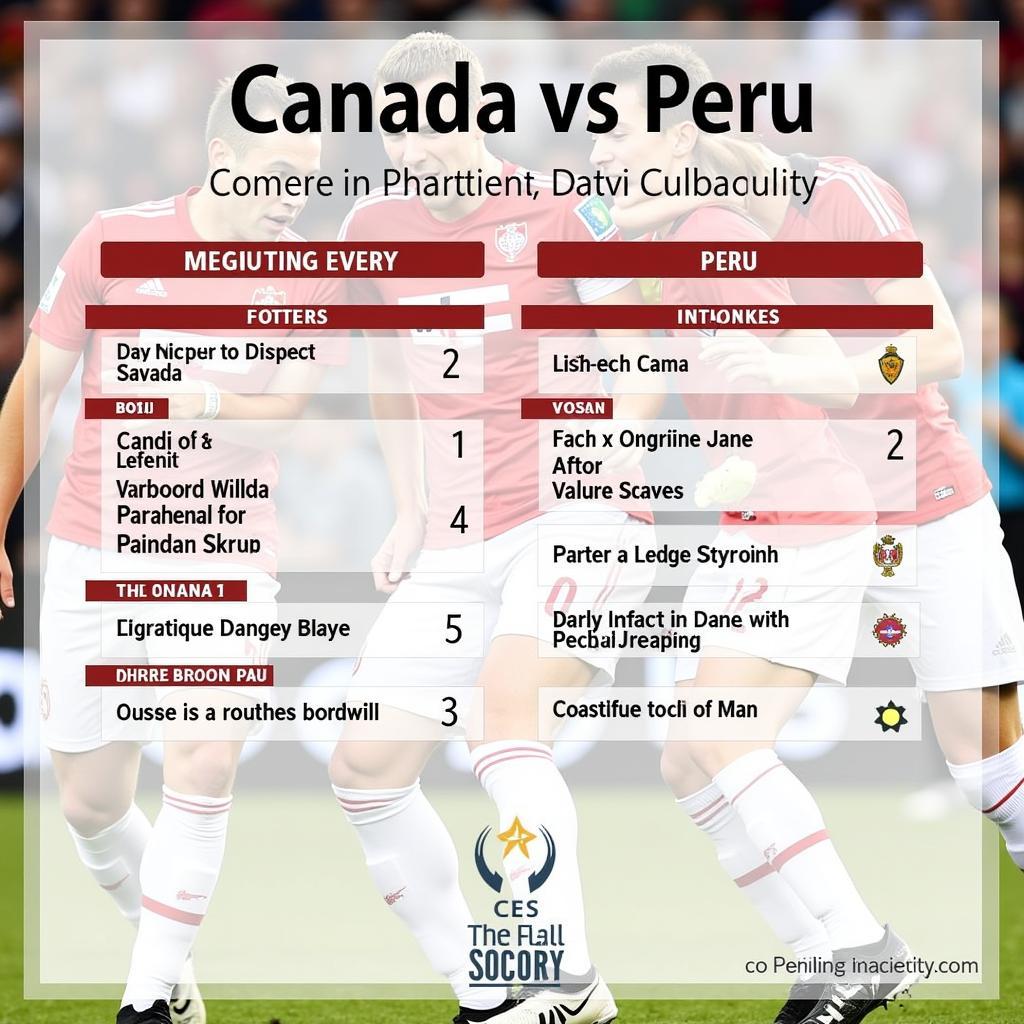 Dự đoán kết quả trận đấu Canada vs Peru