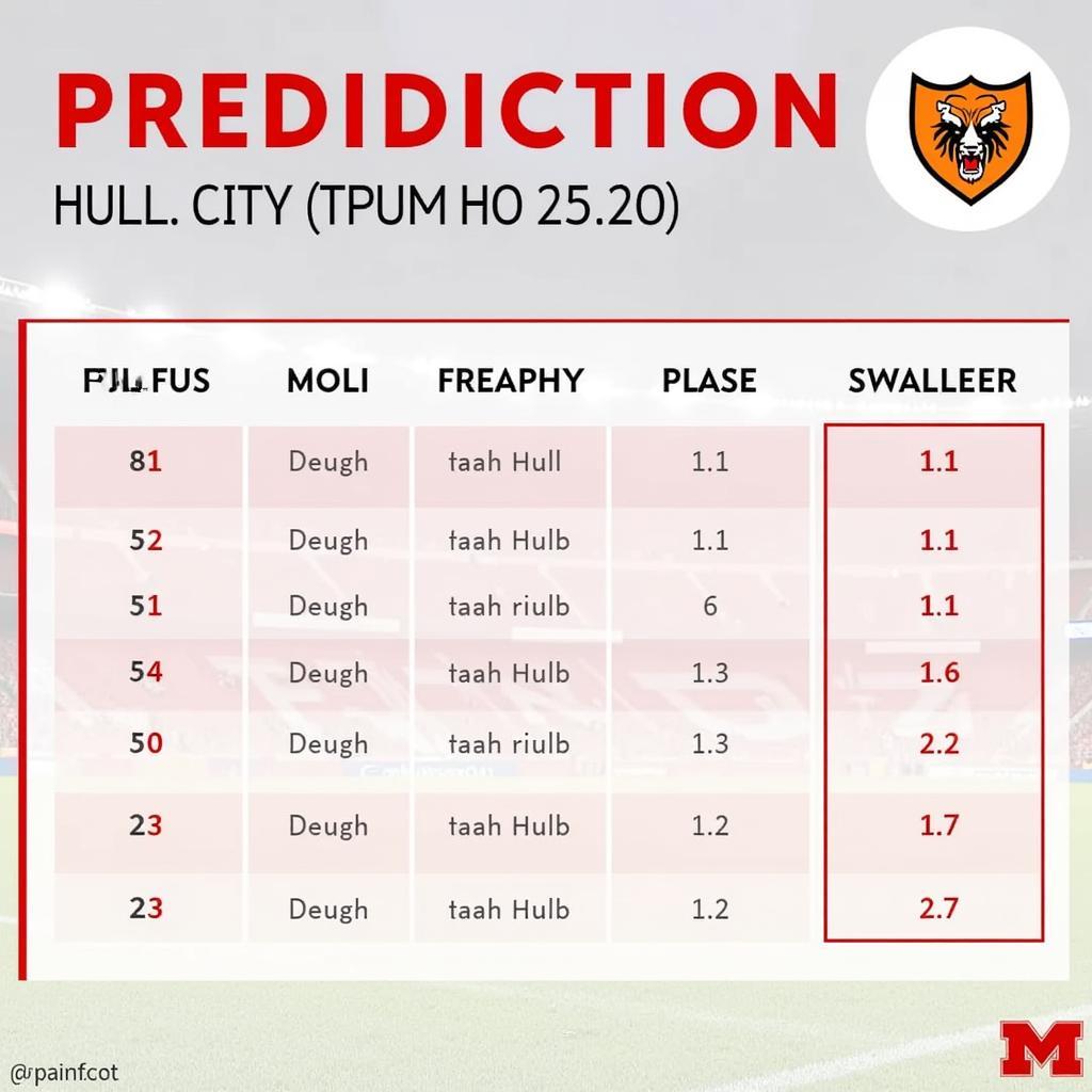 Dự đoán kết quả Hull City