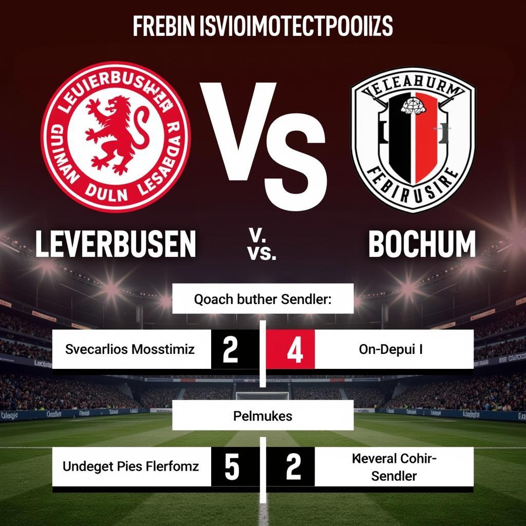 Dự đoán kết quả trận đấu Leverkusen vs Bochum