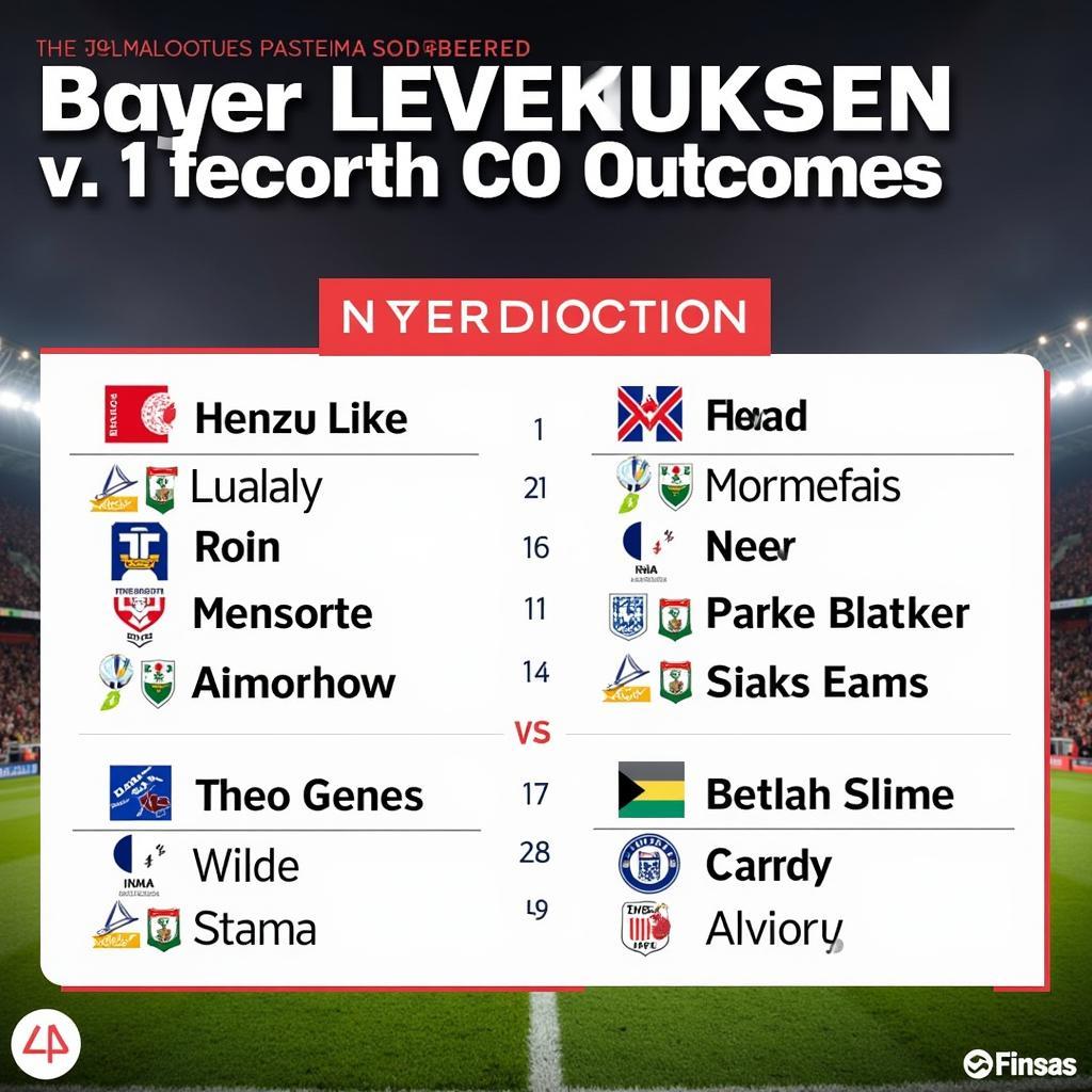 Dự đoán kết quả trận đấu Bayer Leverkusen hôm nay