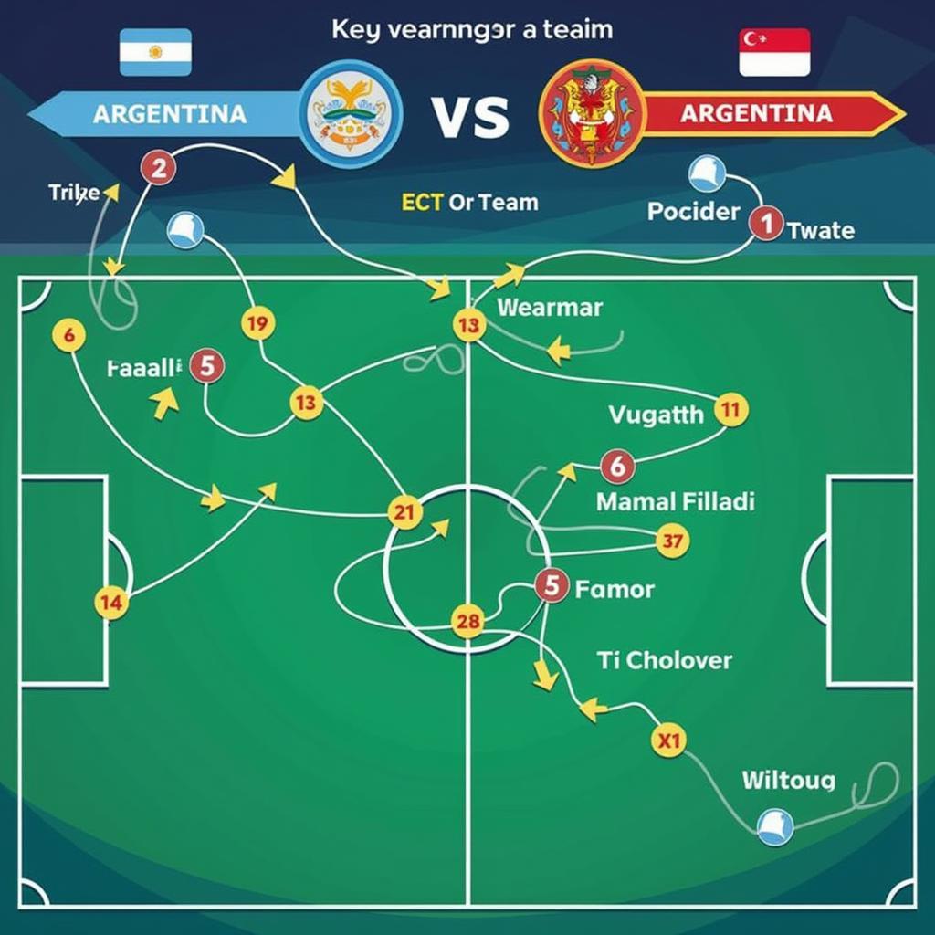 Chiến thuật Hà Lan vs Argentina