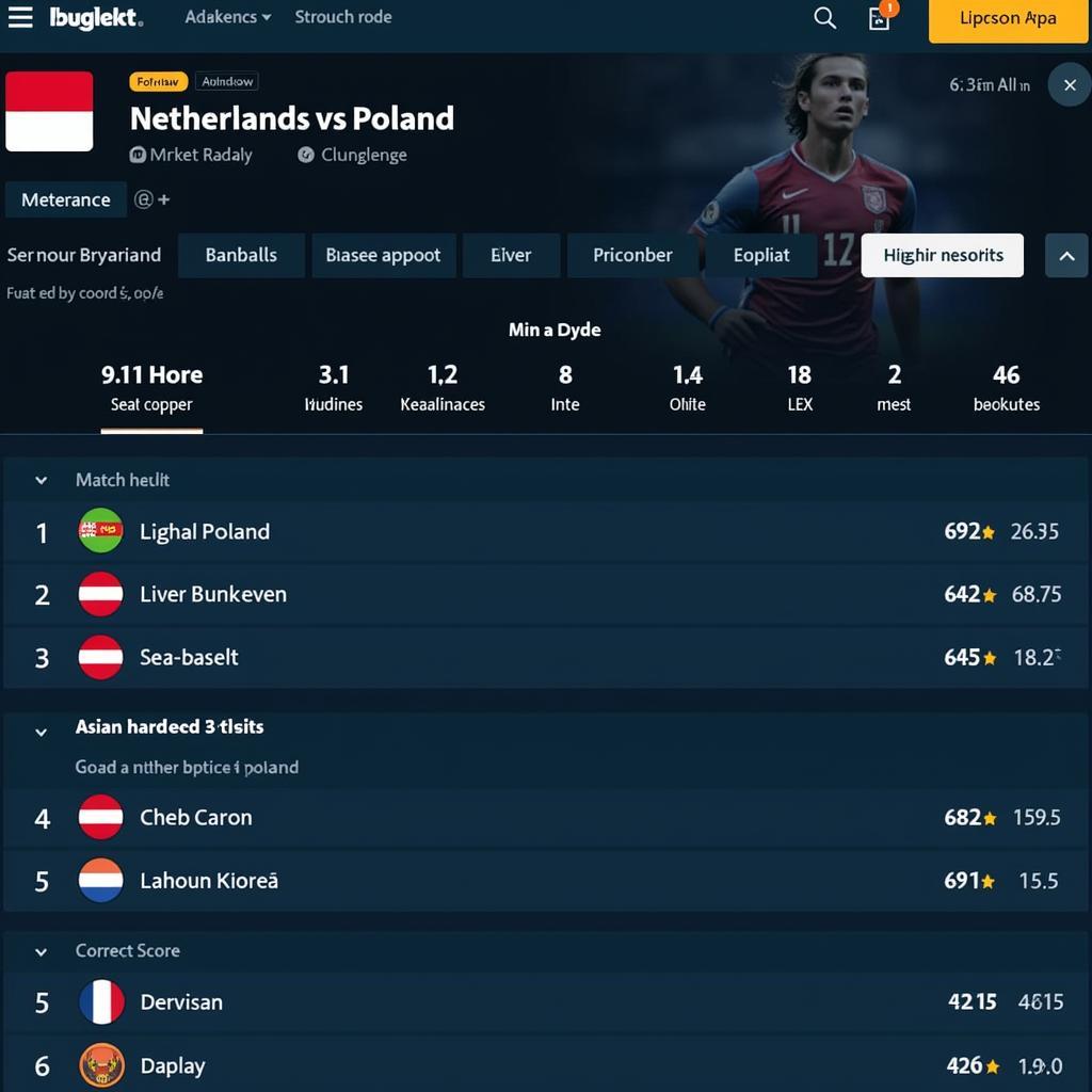 Netherlands vs Poland: Betting Odds