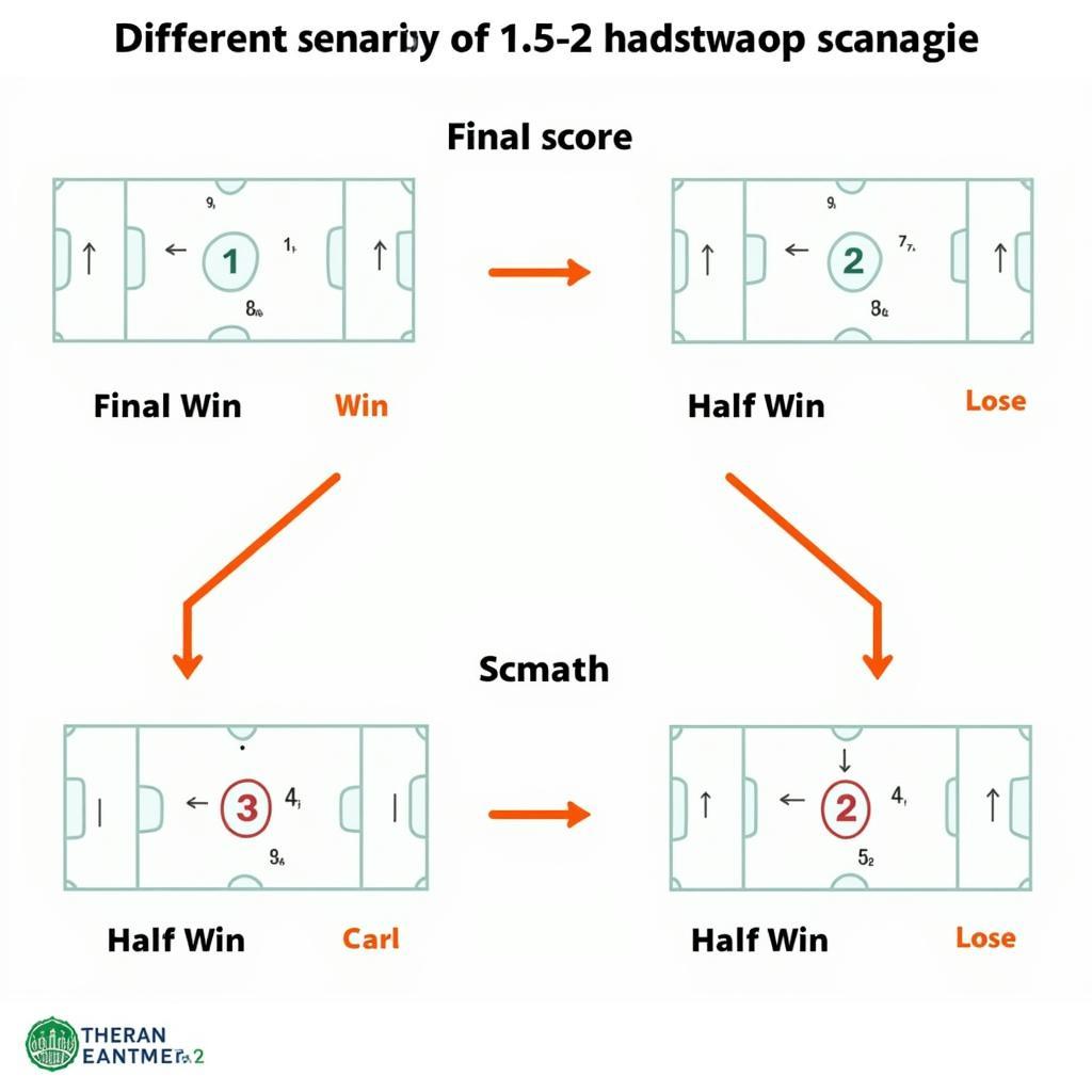 Cách tính kèo 1.5-2 trong cá cược bóng đá