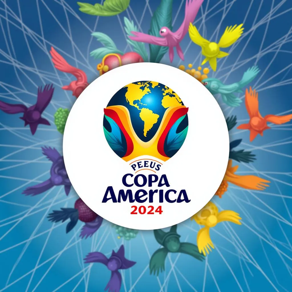 Logo giải đấu Copa America 2024