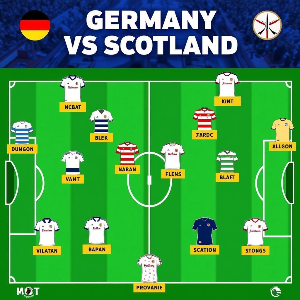 Dự đoán đội hình Đức vs Scotland