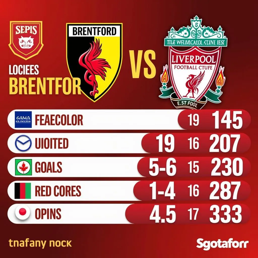 Kết quả trực tiếp trận Brentford vs Liverpool