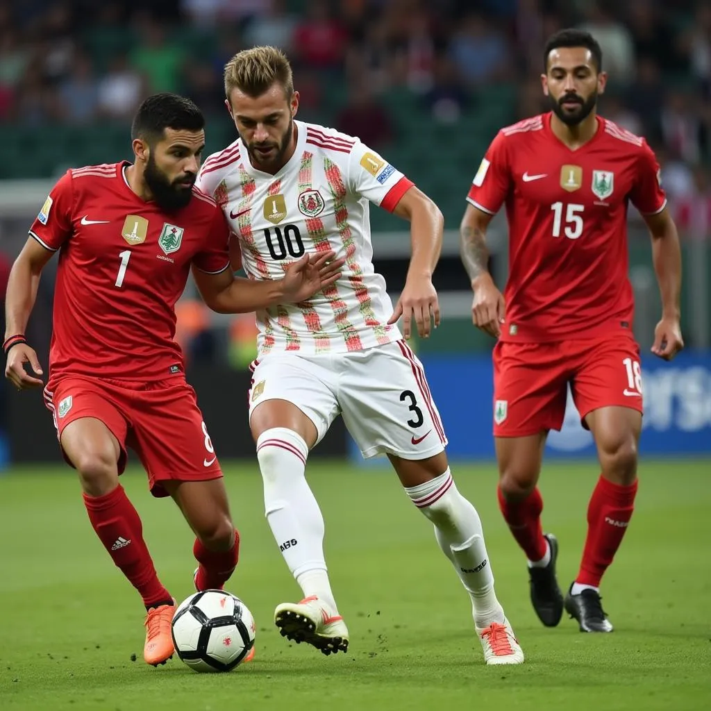 Ảnh trận đấu Lebanon vs UAE