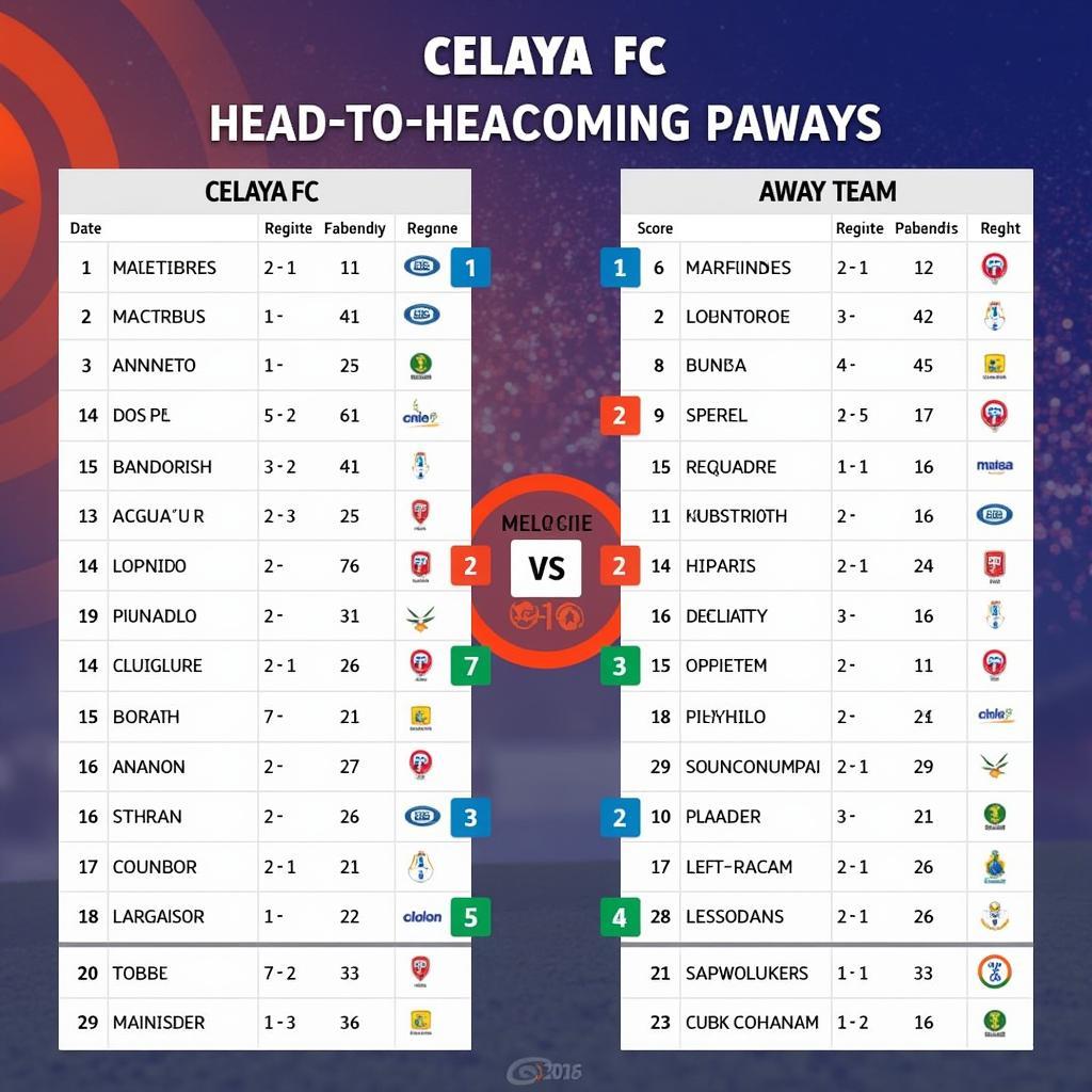 Lịch sử đối đầu Celaya FC