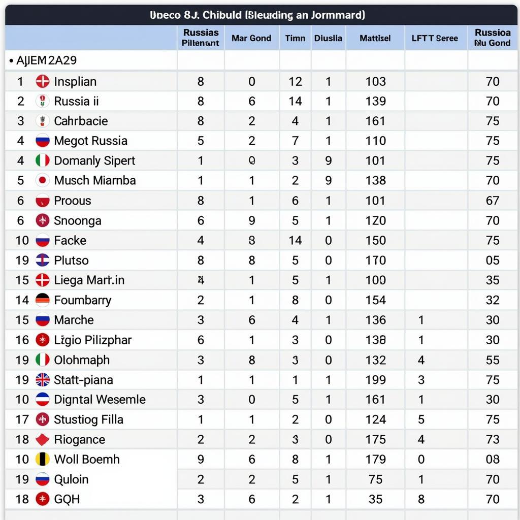 Russia and Denmark Match History