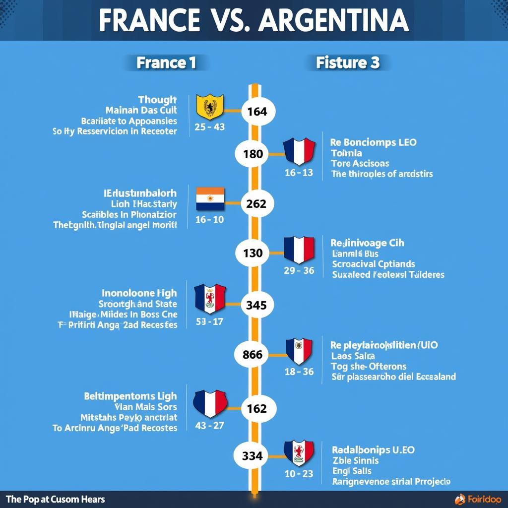 Lịch sử đối đầu Pháp vs Argentina