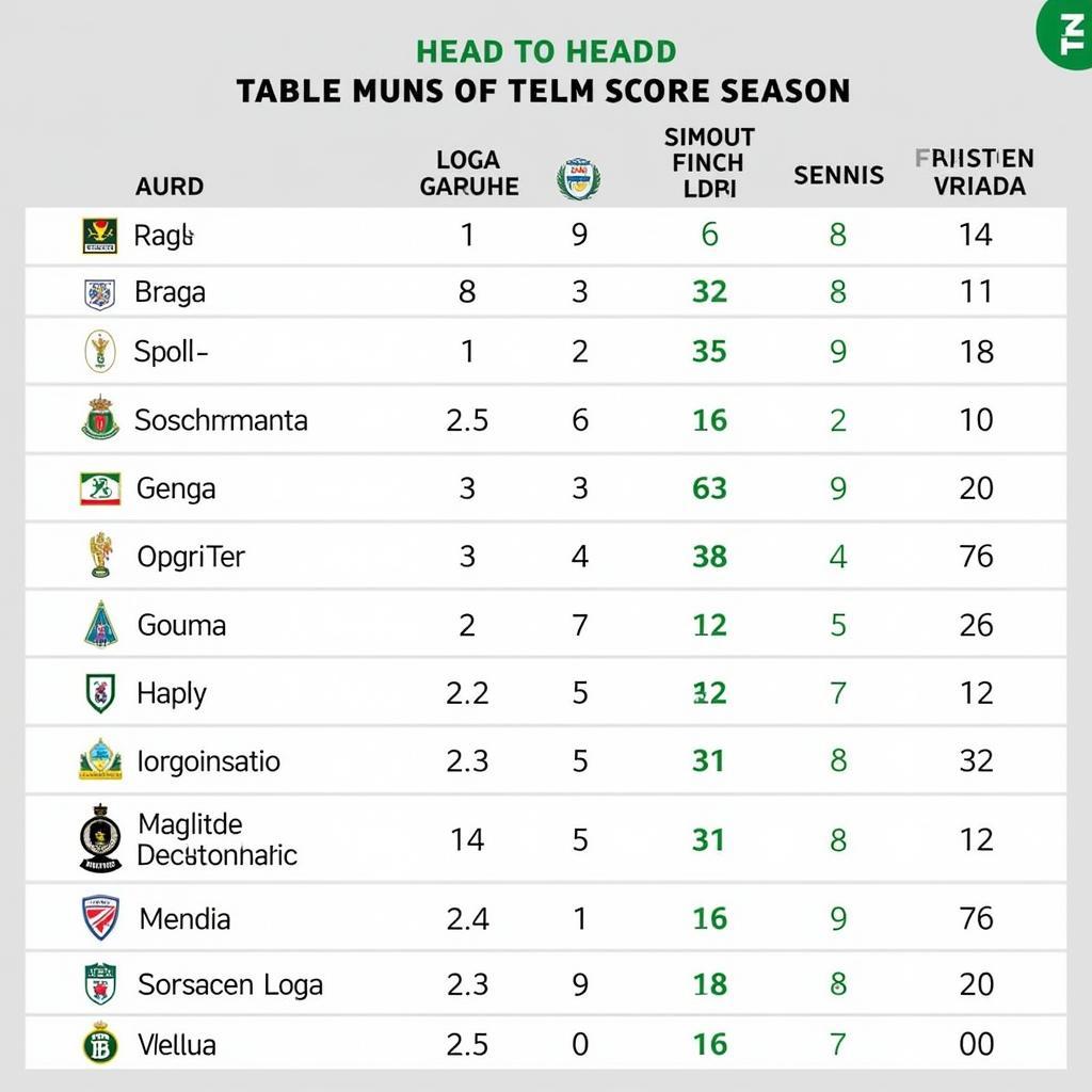 Lịch sử đối đầu Sporting Lisbon vs Braga