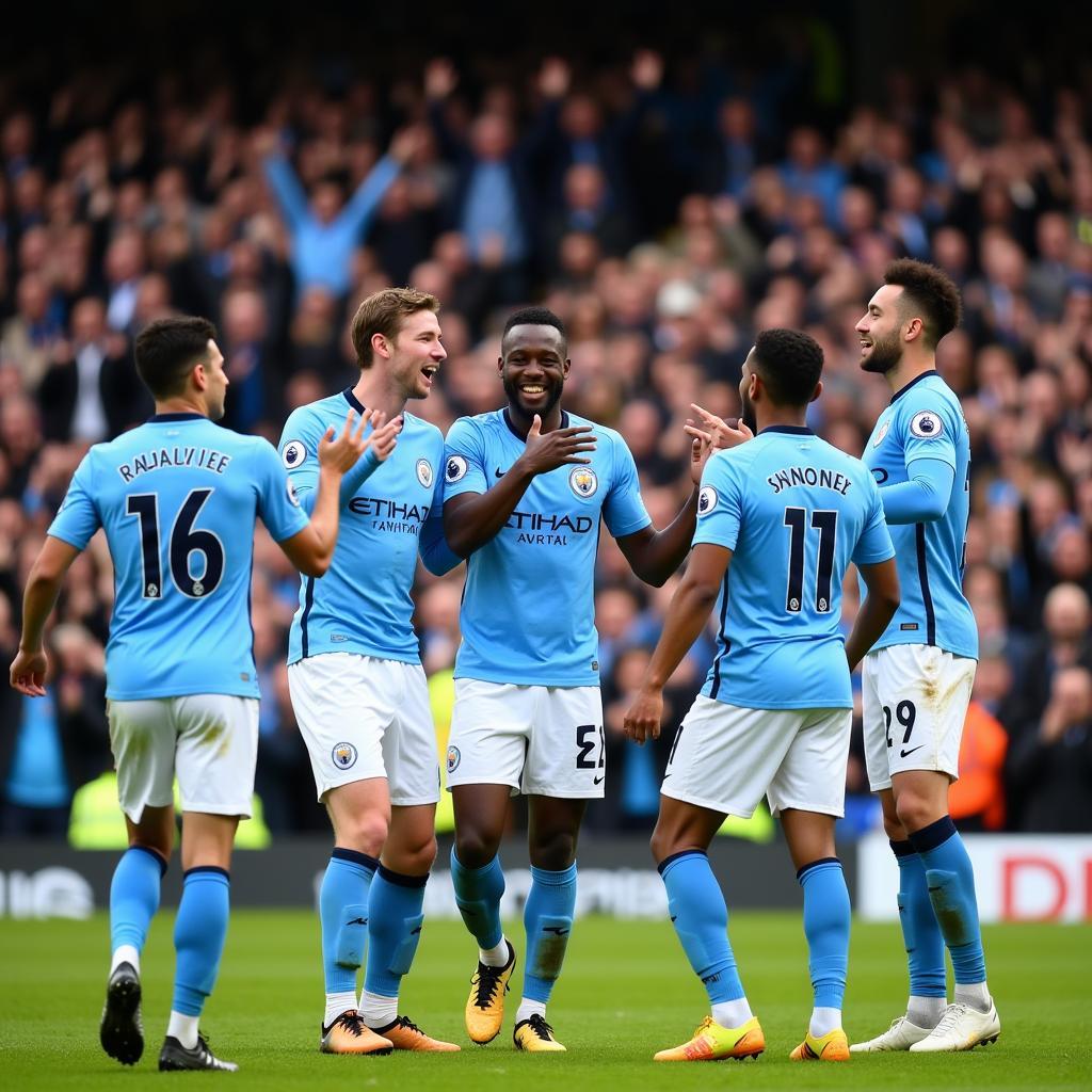 Manchester City thể hiện phong độ cao