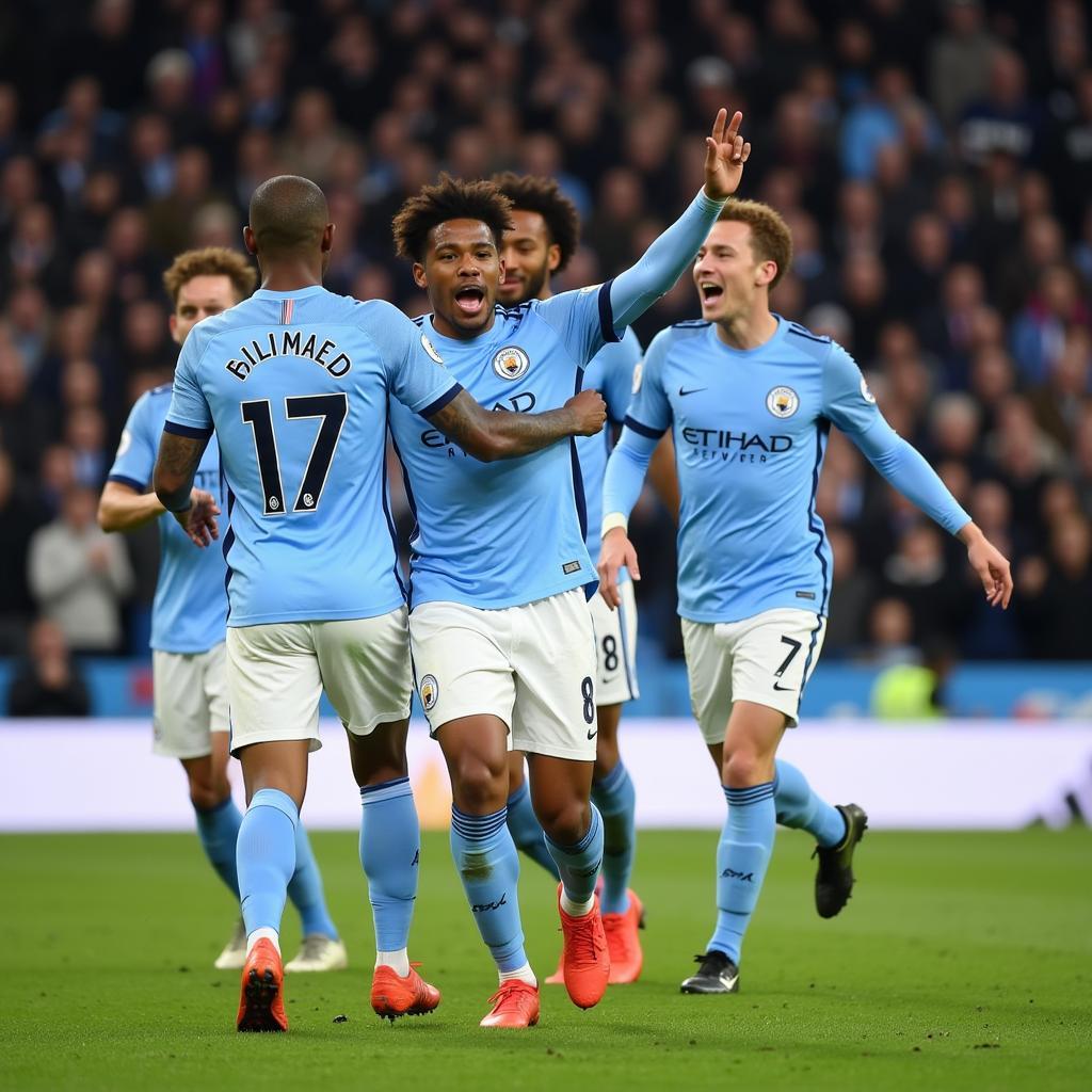 Man City thắng liên tiếp các trận gần đây