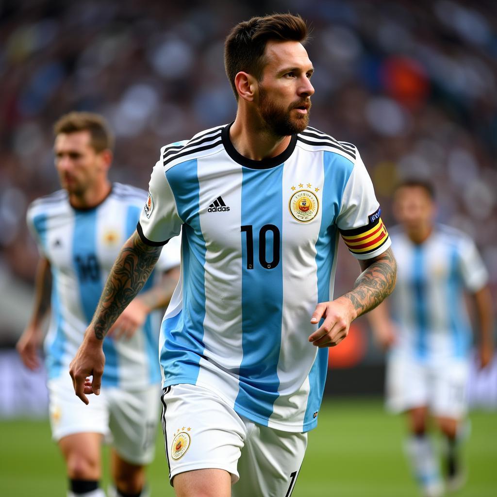 Messi Leading Argentina