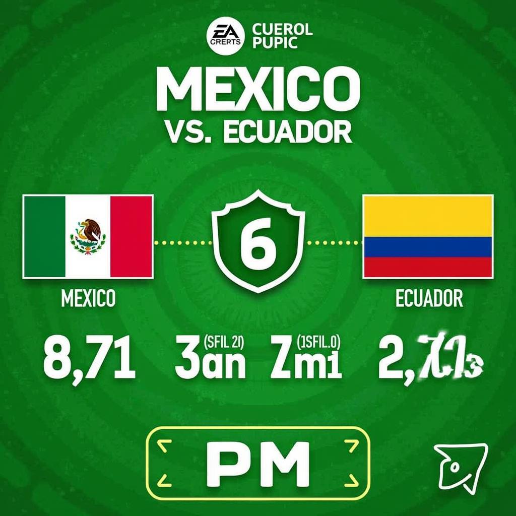 Mexico vs Ecuador: Soi kèo