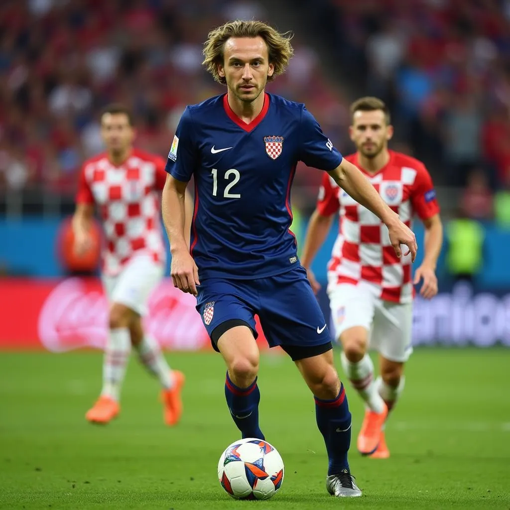 Luka Modric - linh hồn của tuyển Croatia