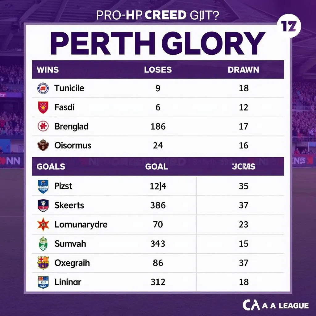 Phong Độ Gần Đây Của Perth Glory