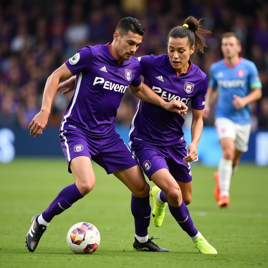 Perth Glory tấn công