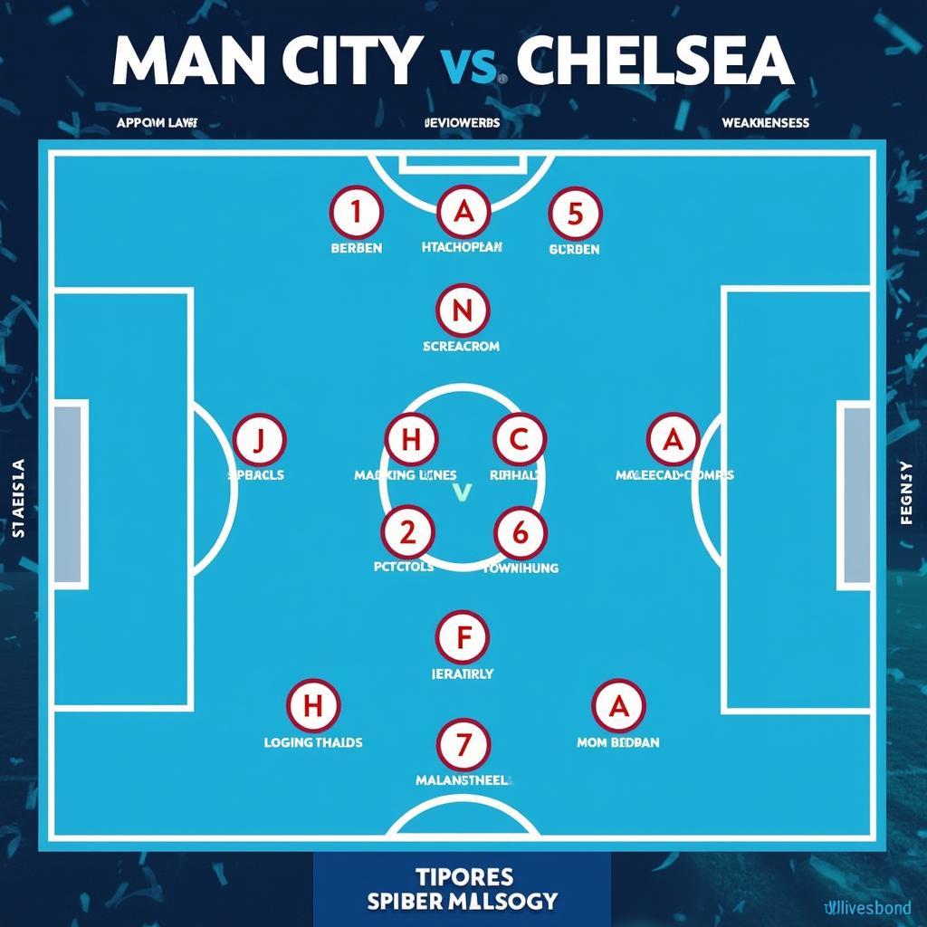 Phân tích chiến thuật Man City vs Chelsea