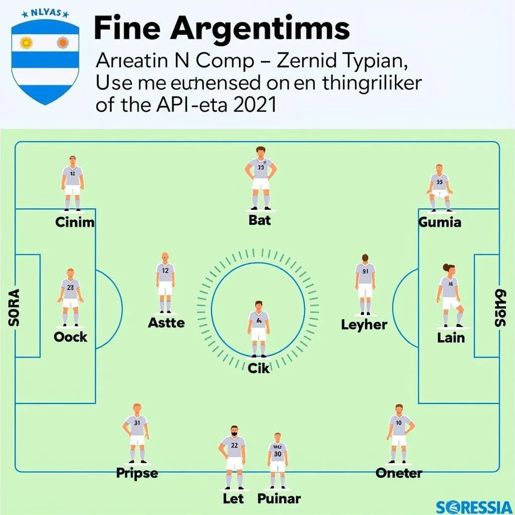 Phân tích đội hình Argentina