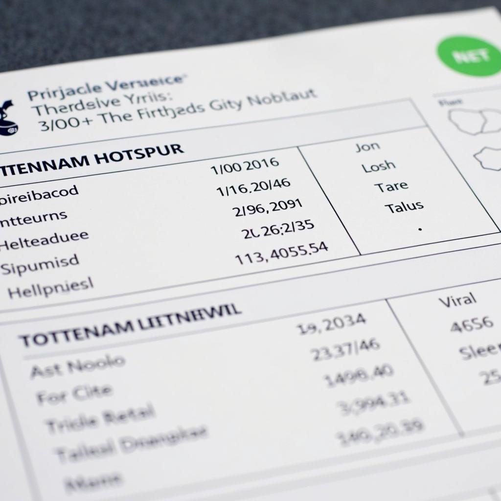 Phân tích kèo chấp Tottenham