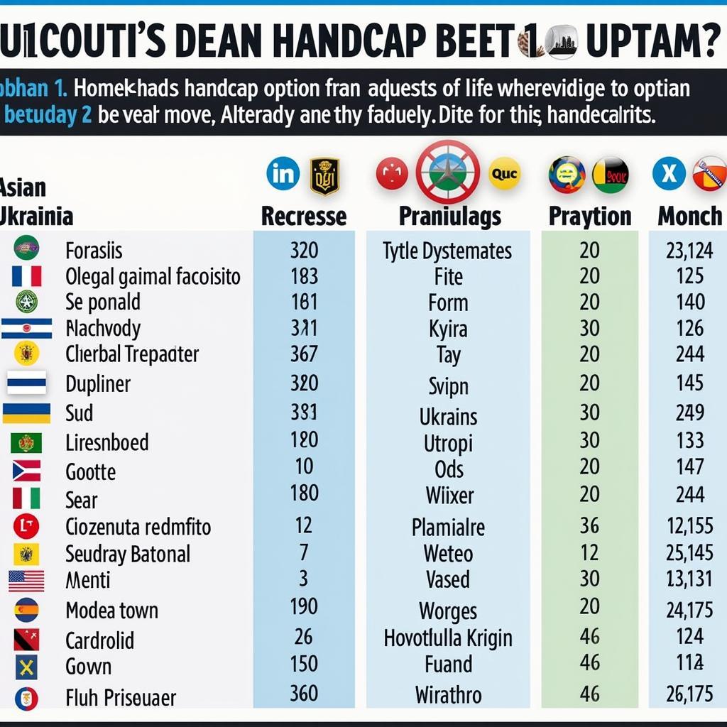 Phân tích kèo Châu Á Ukraine