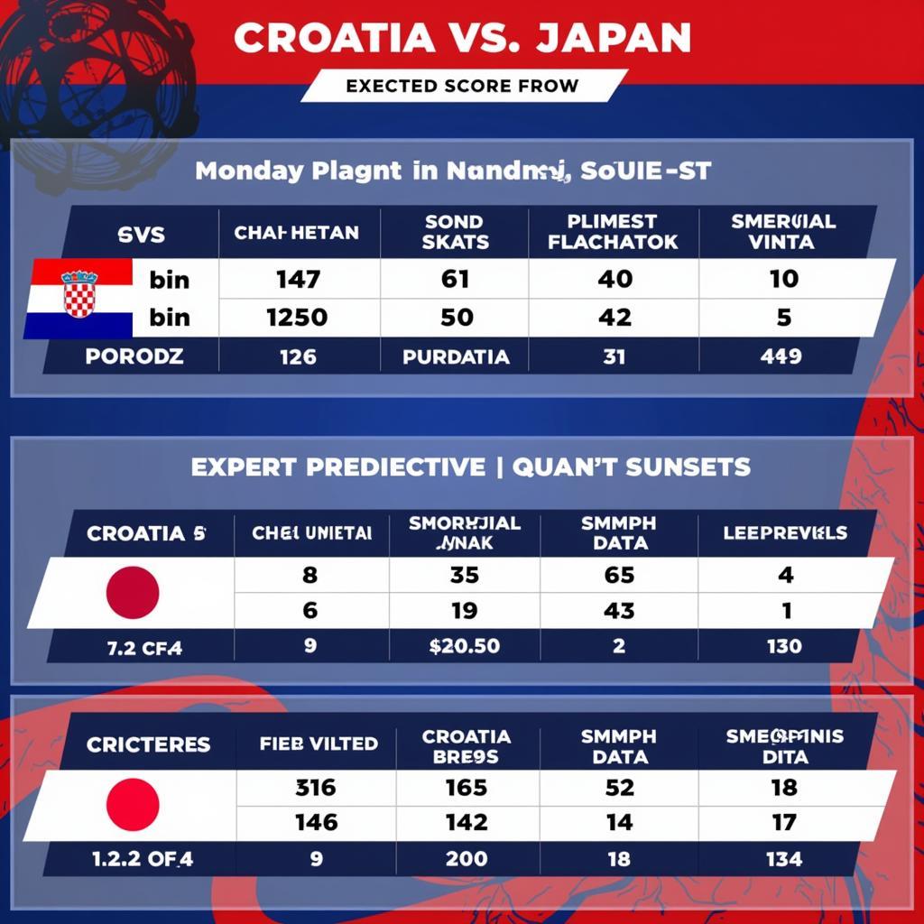 Phân tích kèo tỷ số Croatia vs Nhật Bản