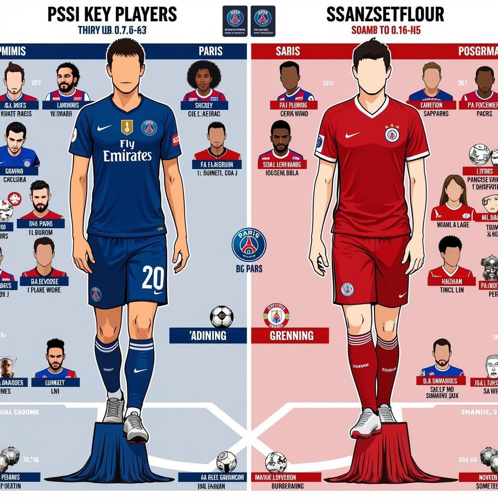 Phân tích lực lượng PSG vs Strasbourg