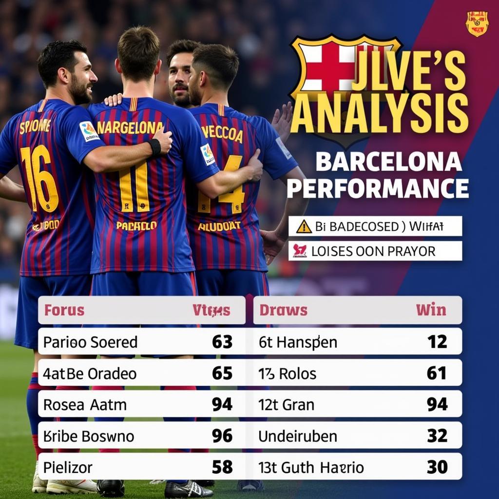 Phân tích phong độ đội hình Barca