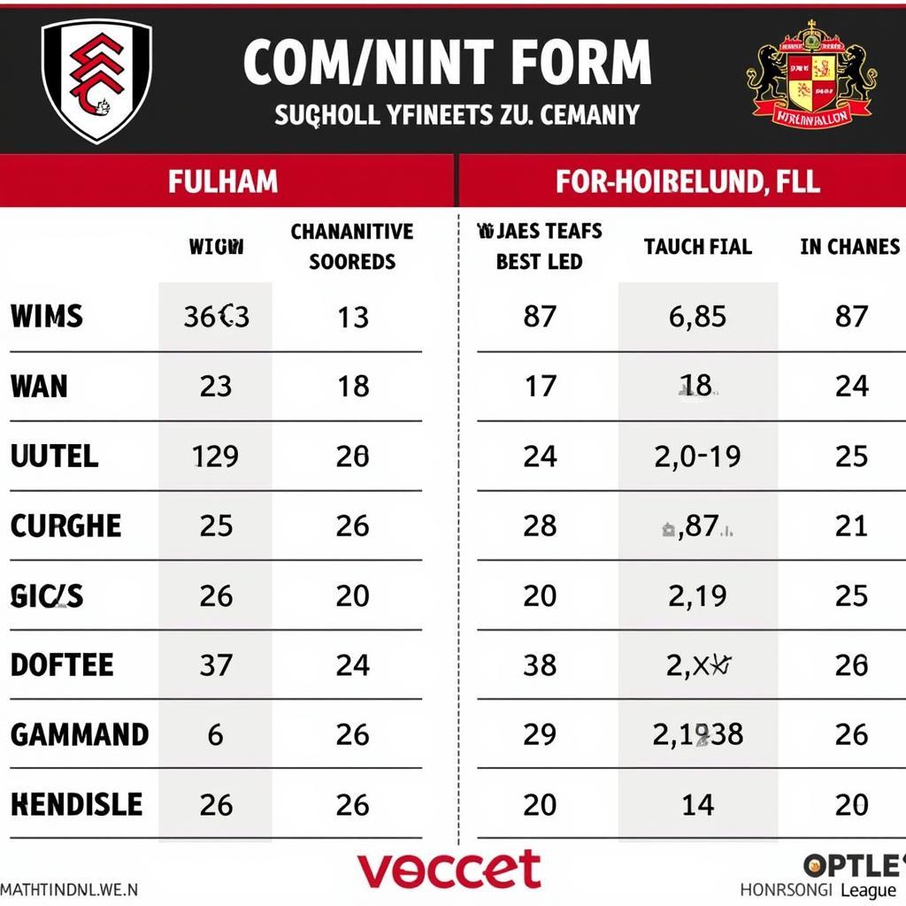 Phân tích phong độ Fulham và Sunderland