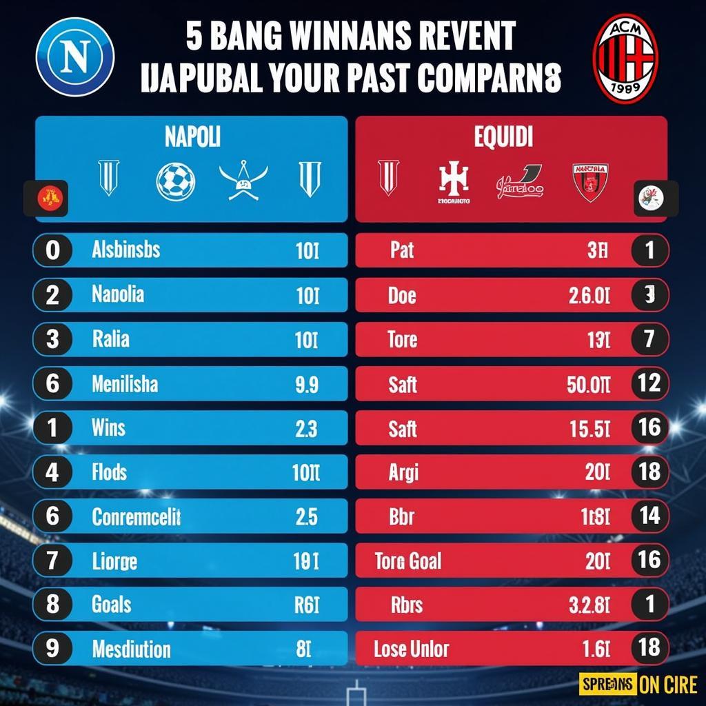 Phân tích phong độ Napoli vs AC Milan