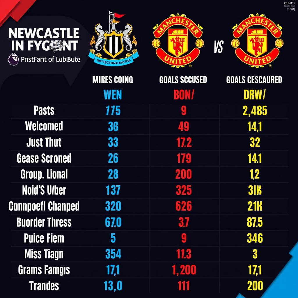 Phân tích phong độ Newcastle vs MU